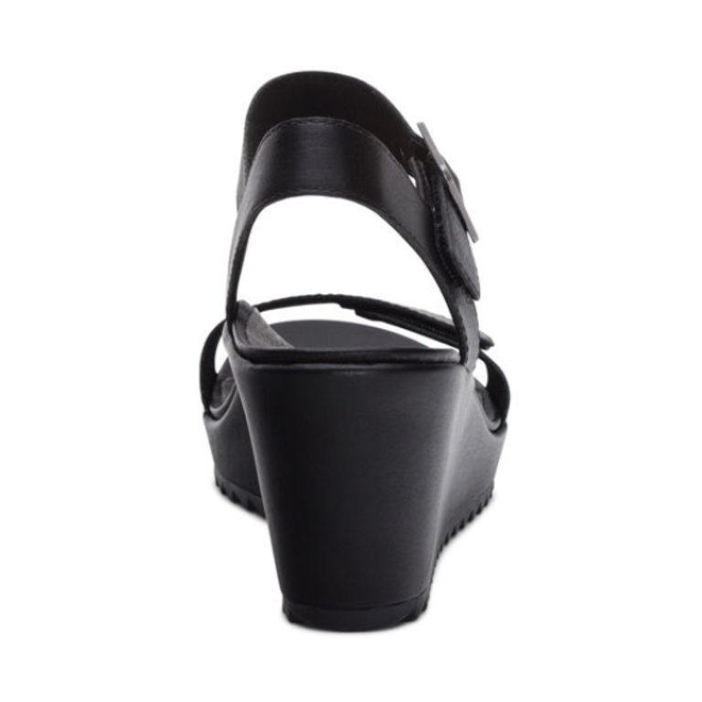 Aetrex Andrea Quarter Strap Wedge