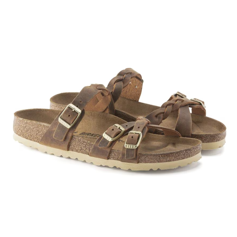 Birkenstock Franca Braided Oiled Leather
