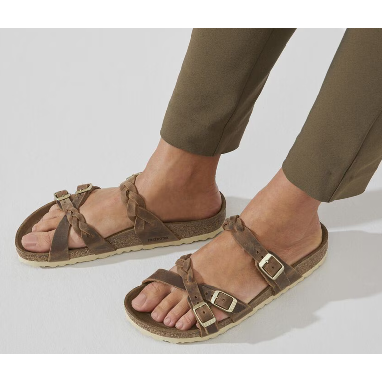 Birkenstock Franca Braided Oiled Leather
