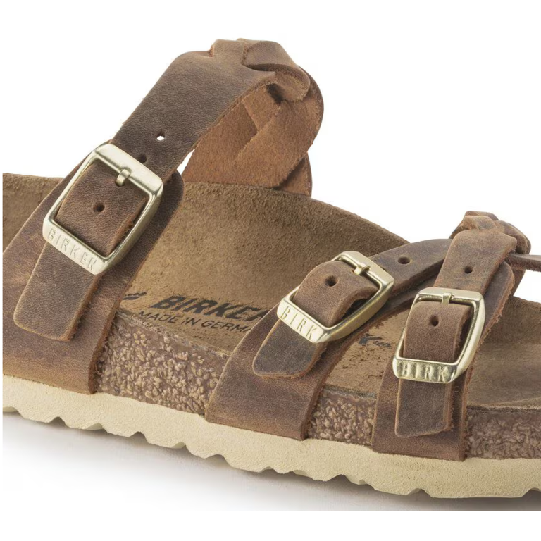Birkenstock Franca Braided Oiled Leather