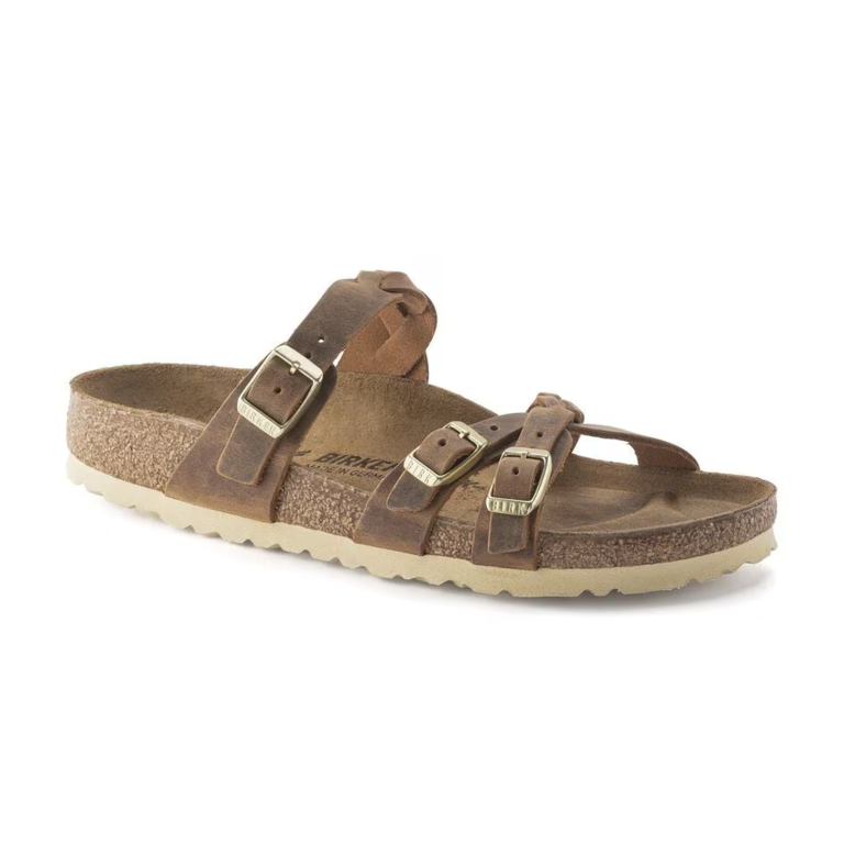 Birkenstock Franca Braided Oiled Leather