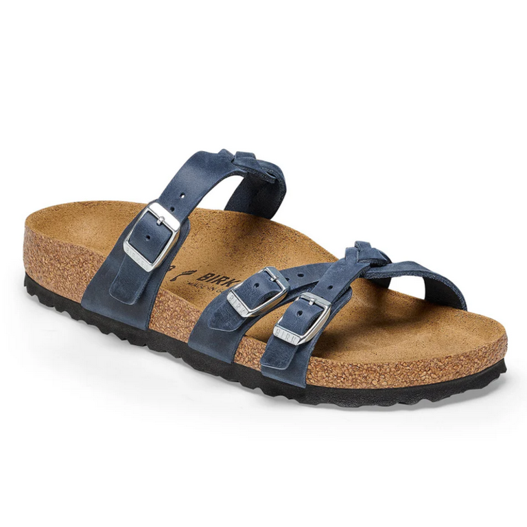 Birkenstock Franca Braided Oiled Leather