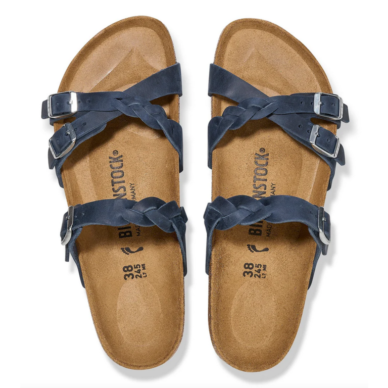 Birkenstock Franca Braided Oiled Leather