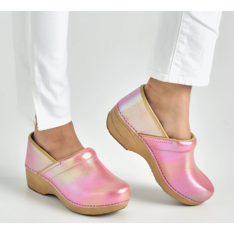 Dansko Women's XP 2.0 Iridescent Leather Clog