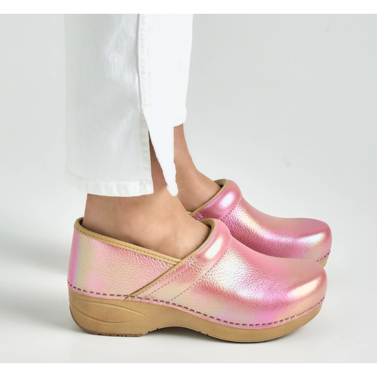 Dansko Women's XP 2.0 Iridescent Leather Clog