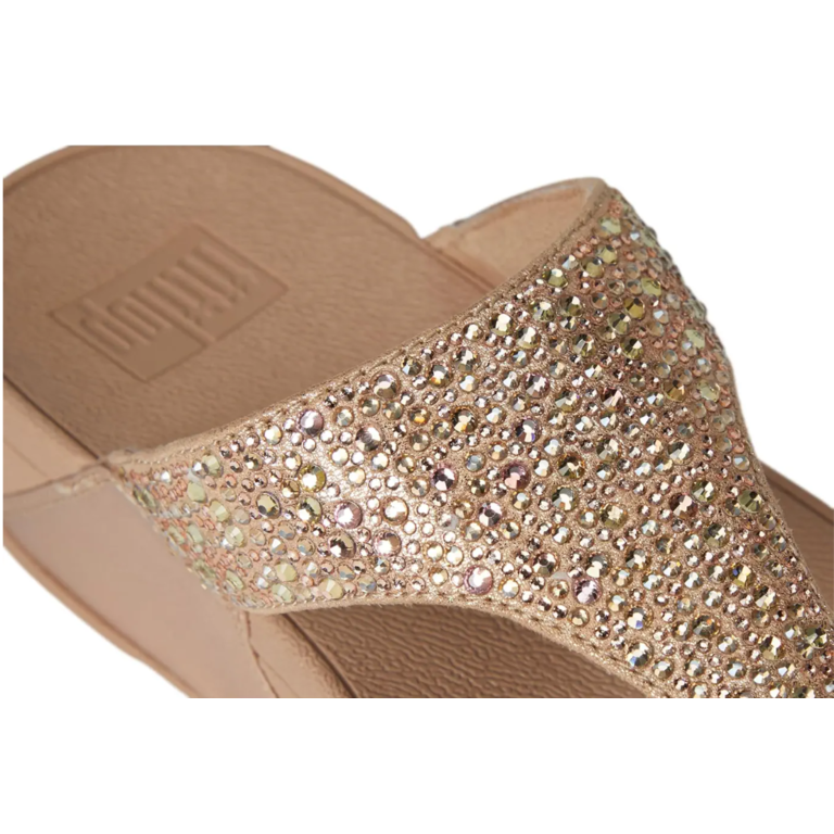 FitFlop Lulu Crystal-Mix Toe Post