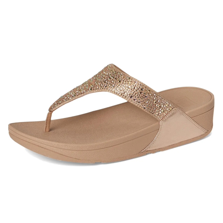 FitFlop Lulu Crystal-Mix Toe Post