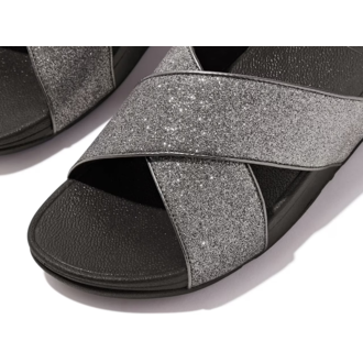 FitFlop Lulu Glitterdust Cross Slides