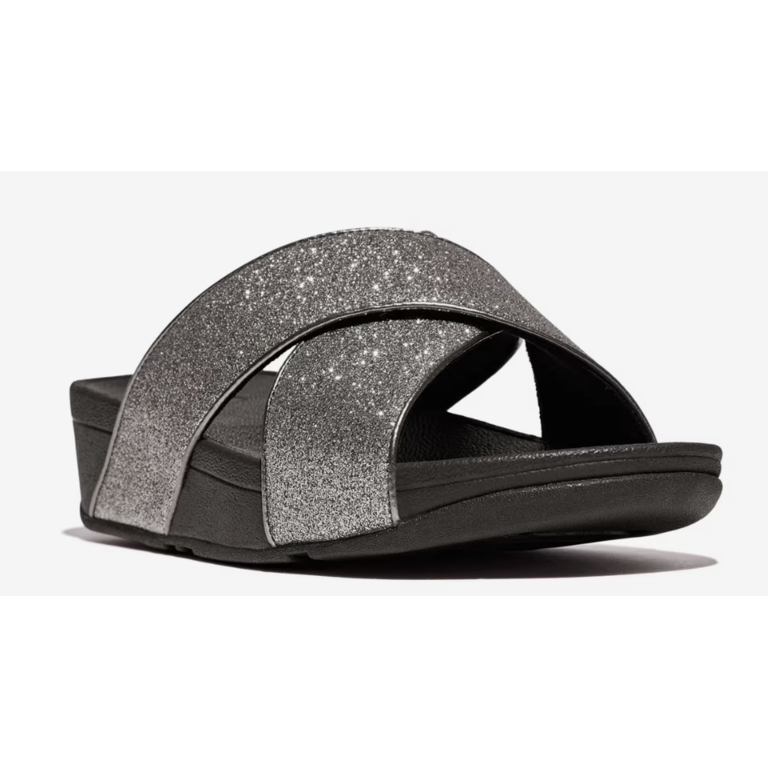FitFlop Lulu Glitterdust Cross Slides