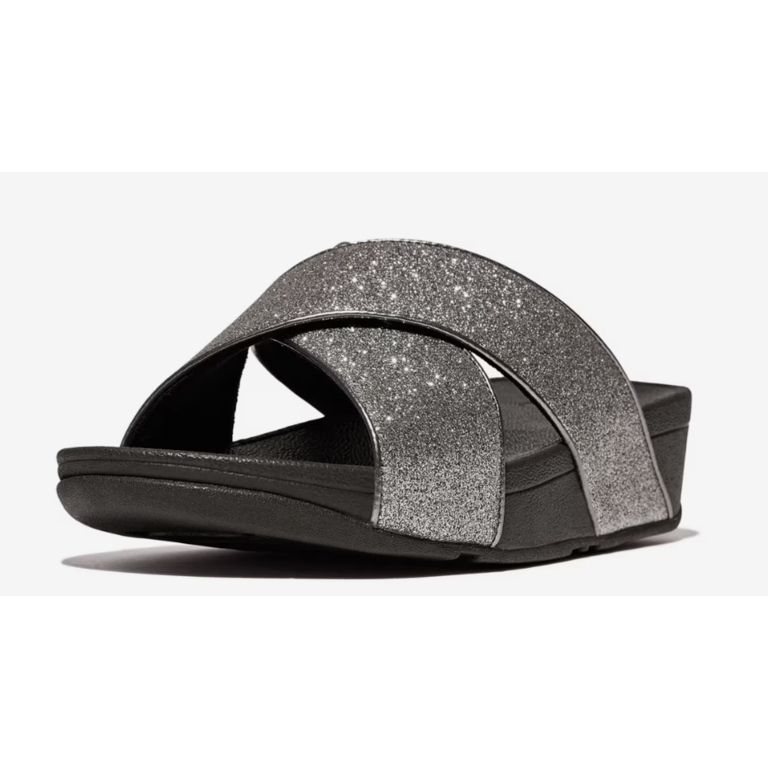 FitFlop Lulu Glitterdust Cross Slides
