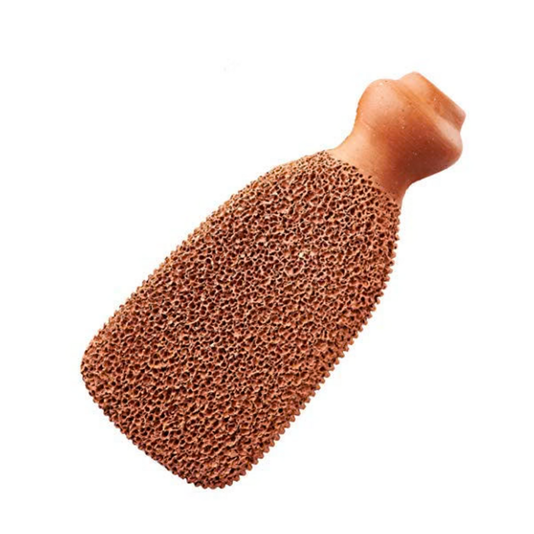 Terra Cotta 2-Sided Foot Scrubber