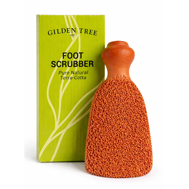 Terra Cotta 2-Sided Foot Scrubber