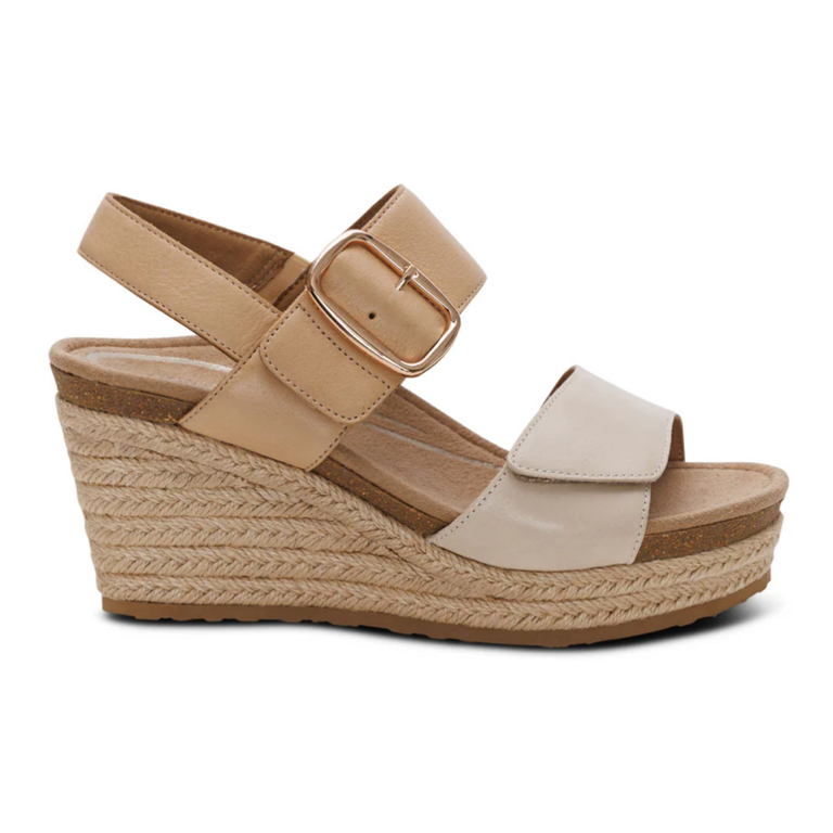 Aetrex Ashley Espadrille Wedge