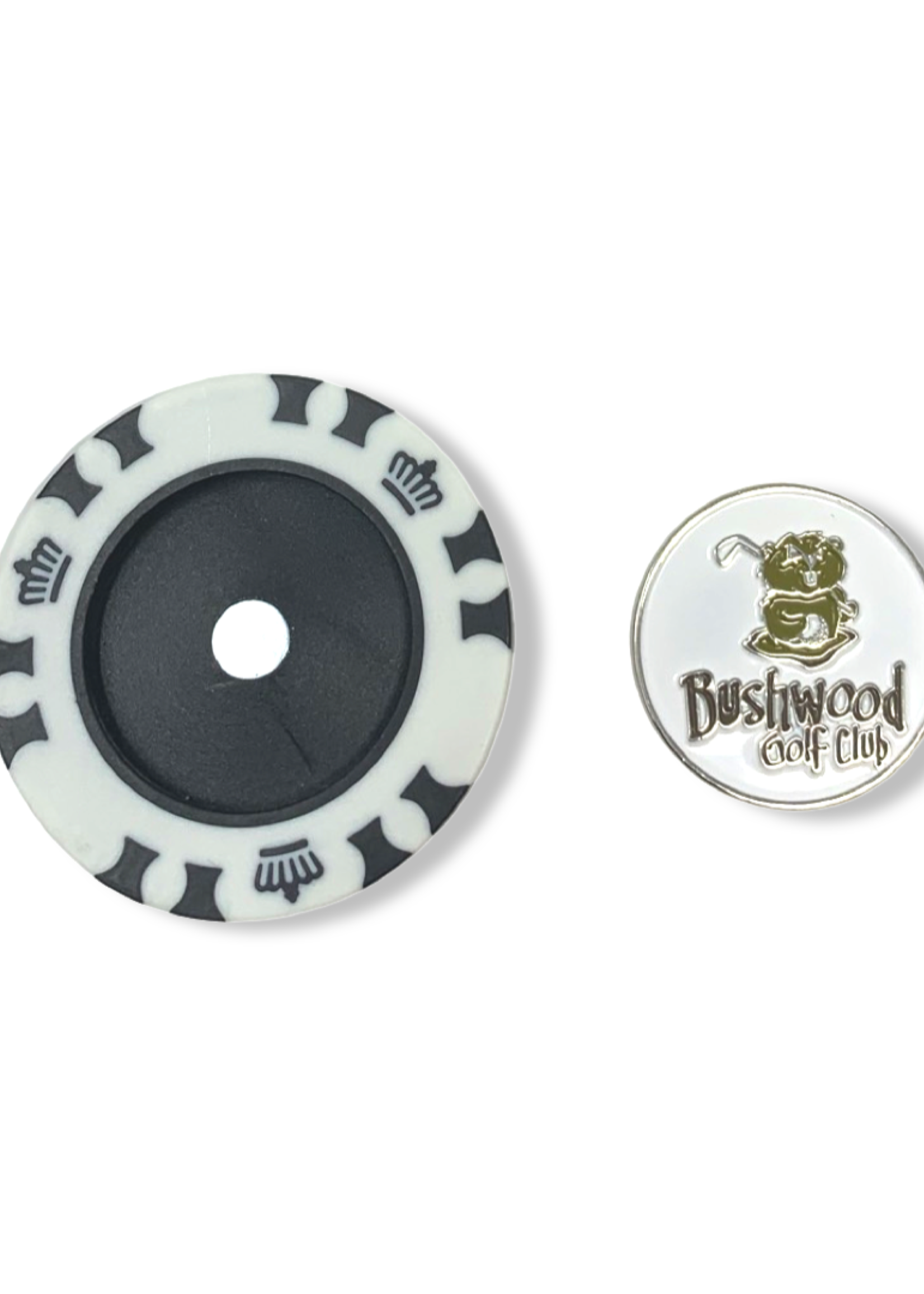 Bushwood Magnetic Poker Chip and Ball Marker