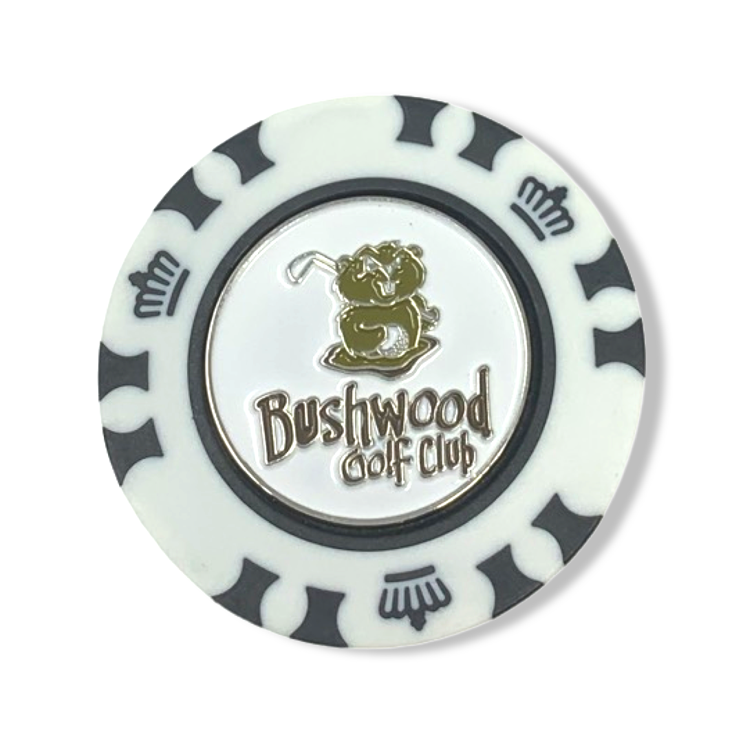 Poker Chip and Ball Marker Bushwood Golf Club