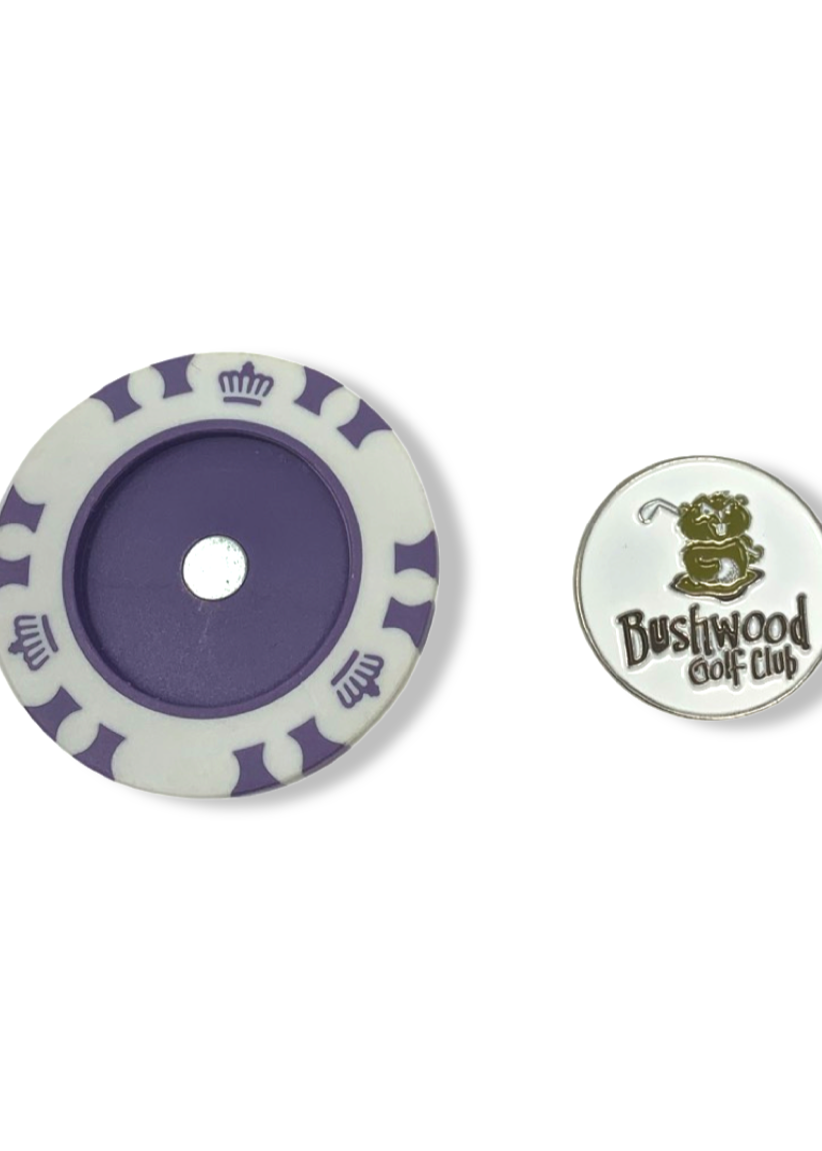 Bushwood Magnetic Poker Chip and Ball Marker