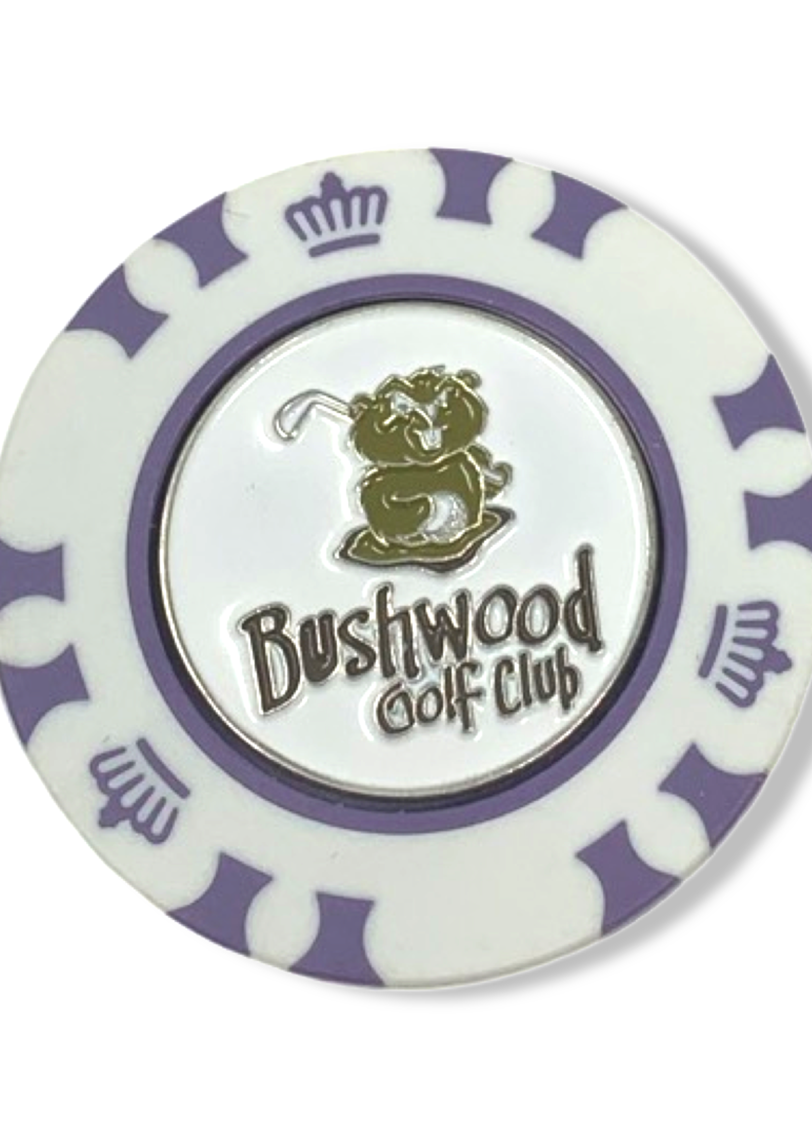 Bushwood Magnetic Poker Chip and Ball Marker