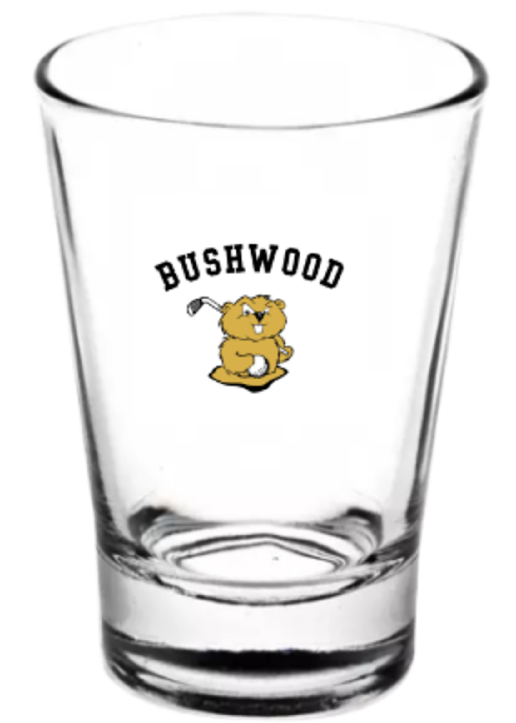Bushwood Bushwood  Logo- 2 Ounce Shot Glass