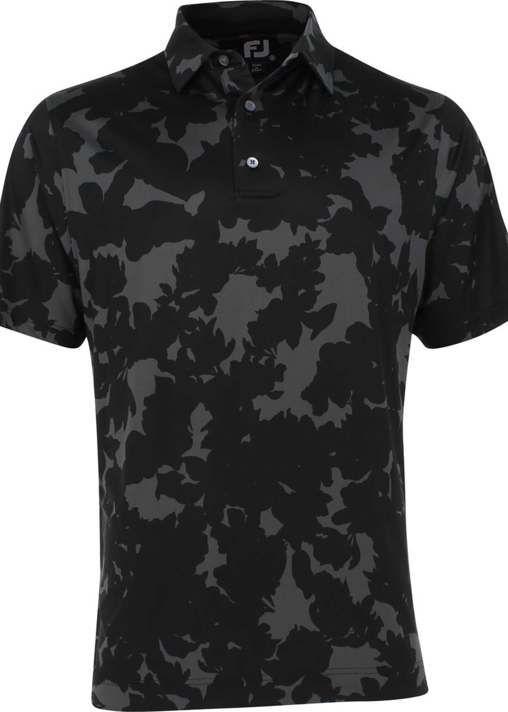 FootJoy FJ Lisle Camo Floral Print Polo