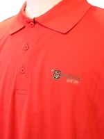 Bushwood logo StormTech Red Polo XL