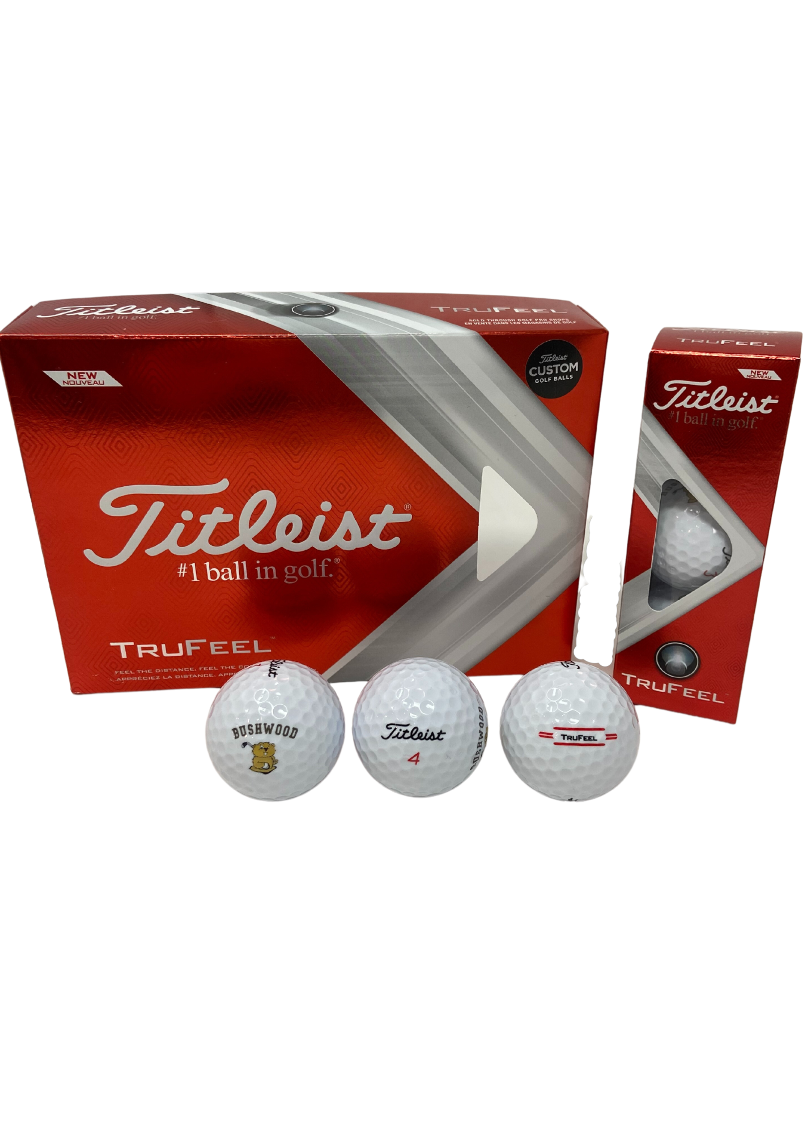 Titleist Titleist Trufeel Dozen Bushwood Logo