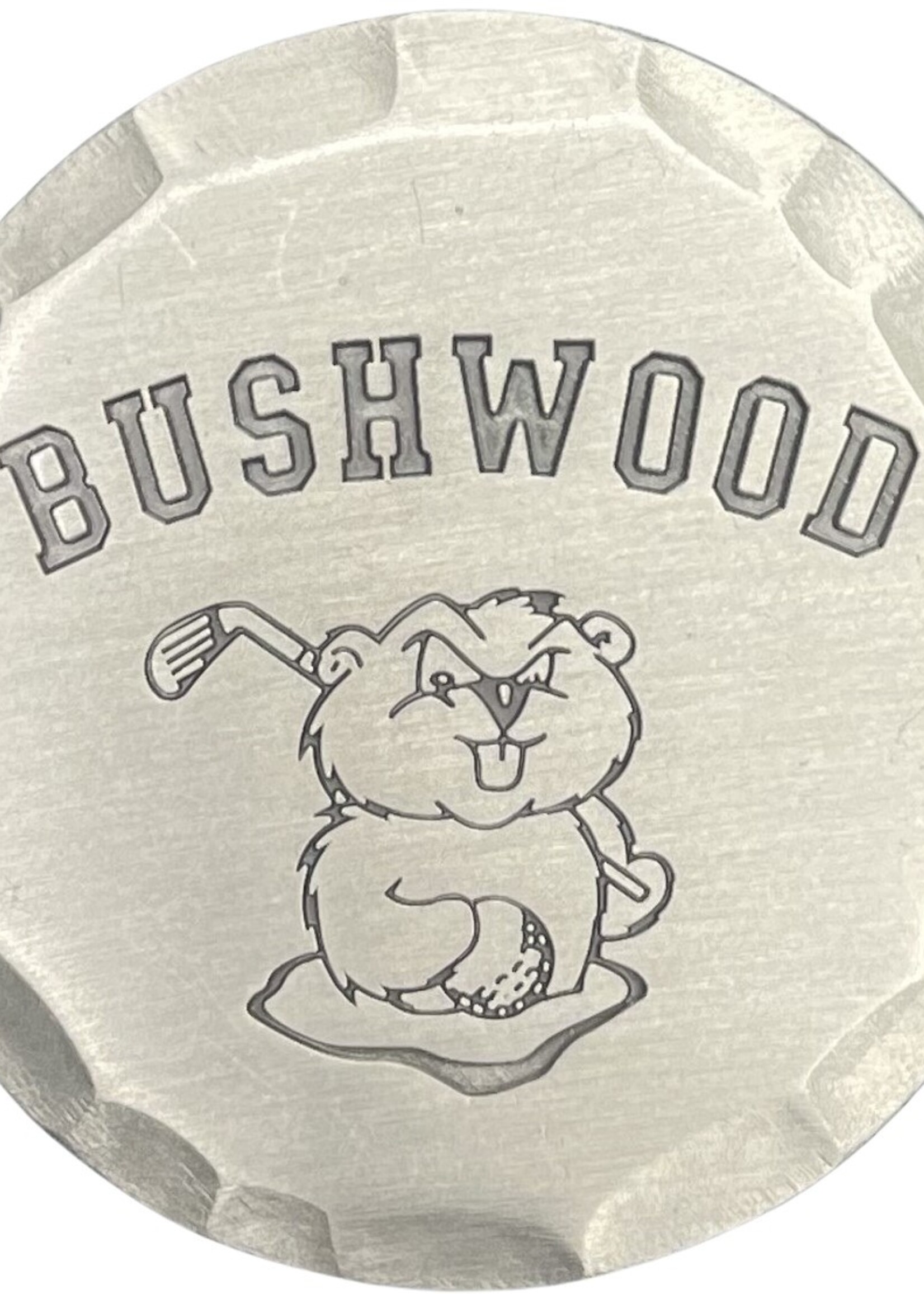 Bushwood Bushwood Ball Marker- Silver