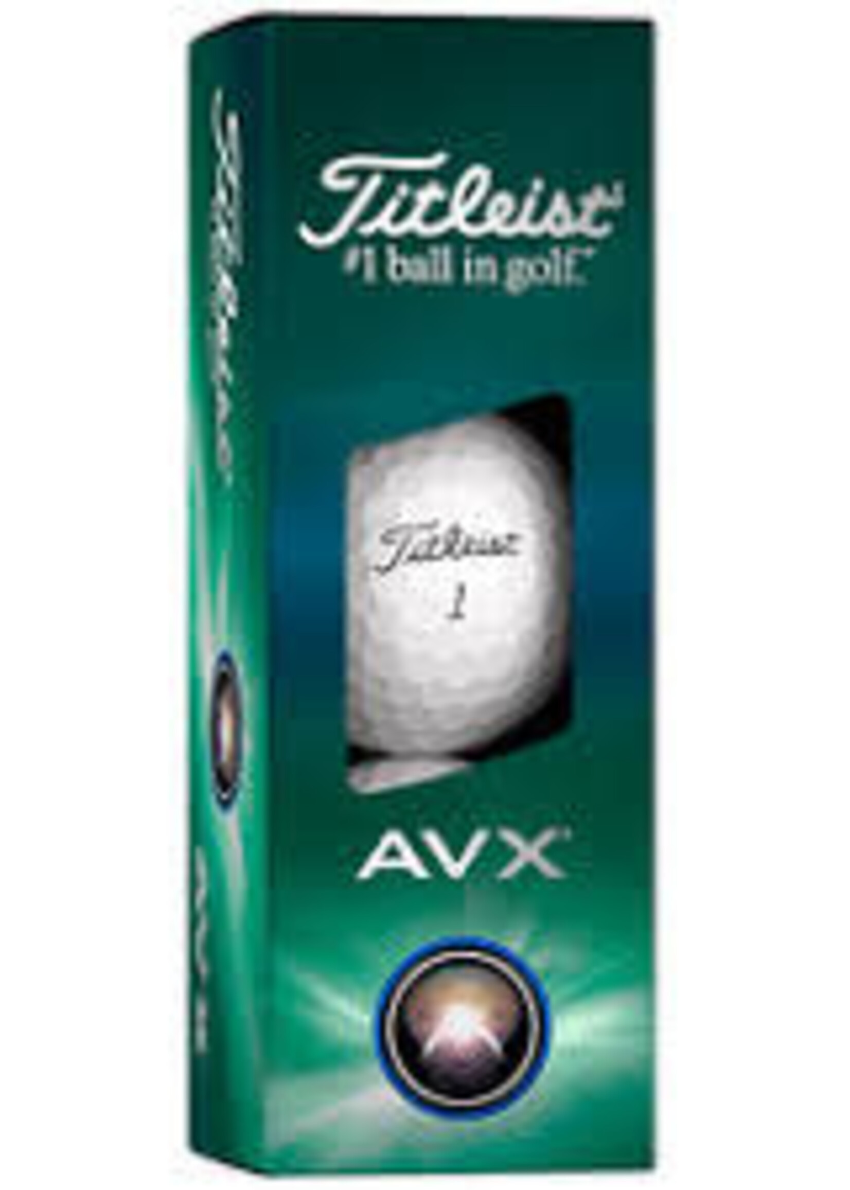 Acushnet AVX Sleeve of Golf Balls