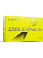 Acushnet Pinnacle New Distance 15 Pack - YELLOW - Bushwood Logo