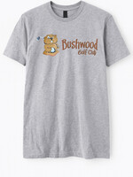 Bushwood 2025 Bushwood Golf Club Logo/w Gopher Tshirt Grey S