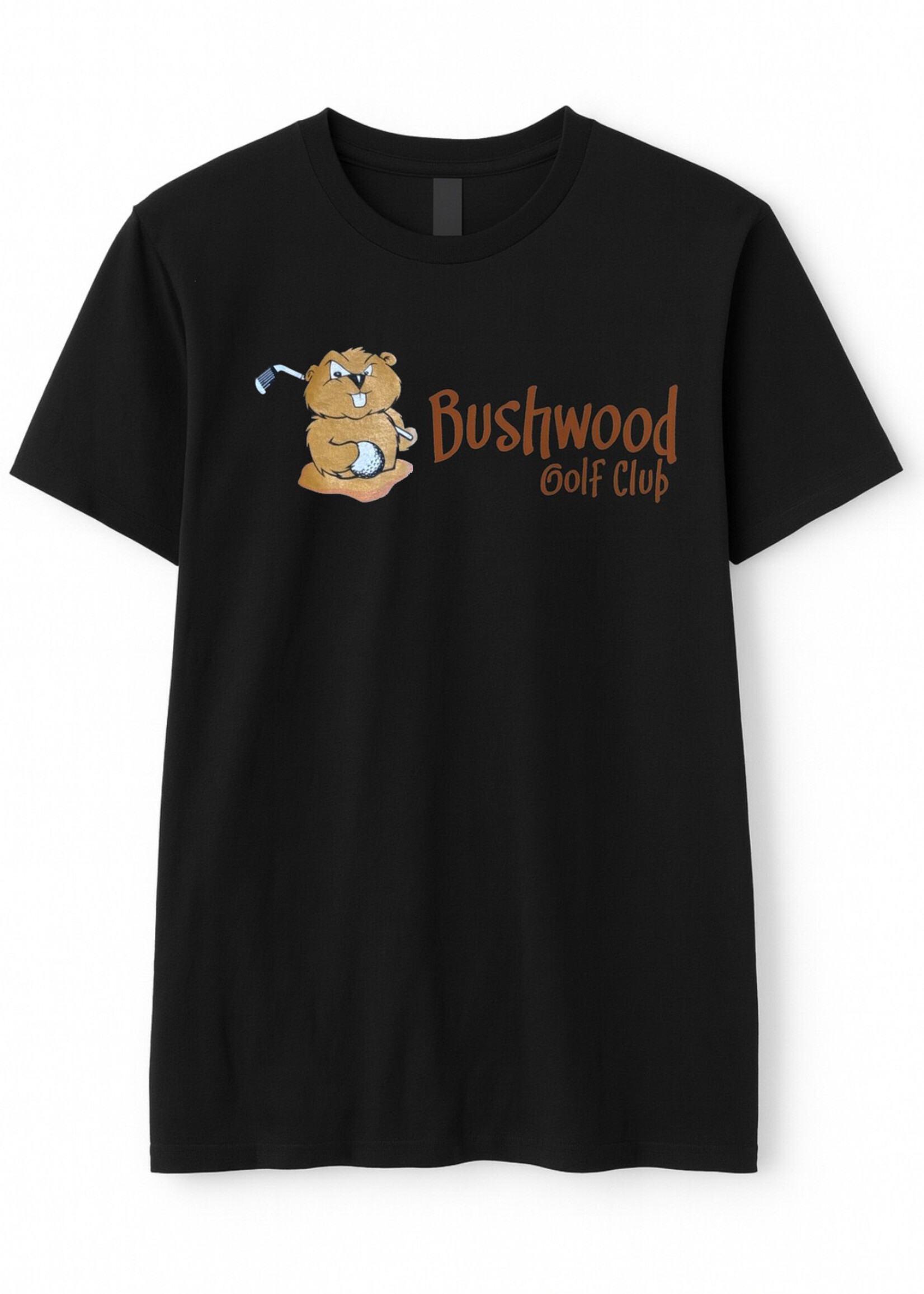 Bushwood Bushwood Golf Club Logo/w Gopher Tshirt Black M