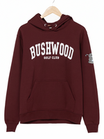 Bushwood Bushwood Golf Club Logo Hoodie Maroon Extra Large