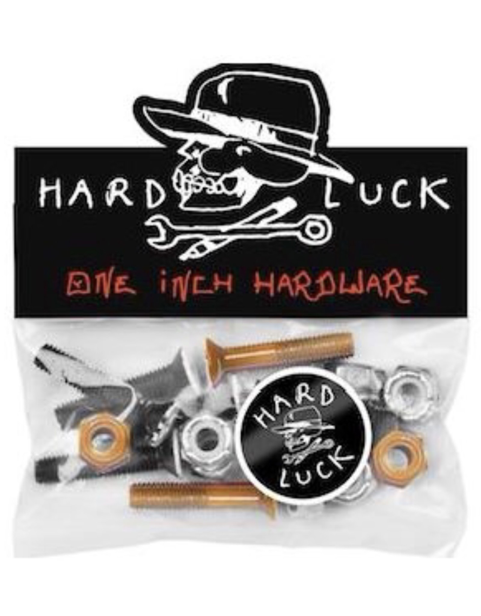 HARD LUCK 1 inch Hardware