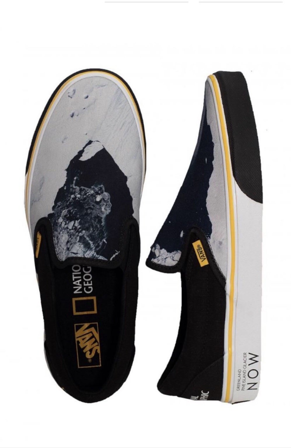 vans slip on x national geographic