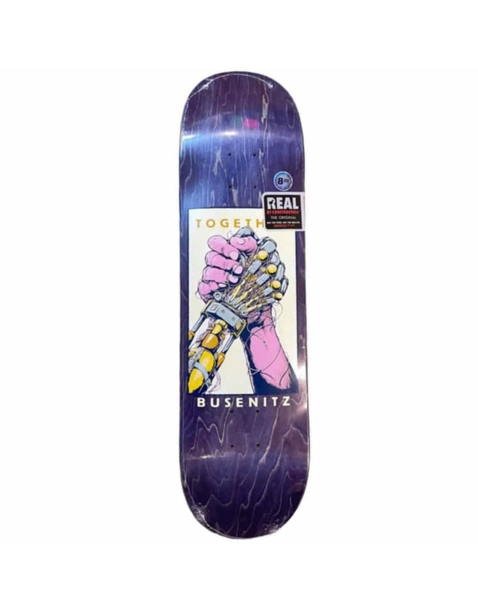REAL Skateboards Busenitz Together Deck (8.25")