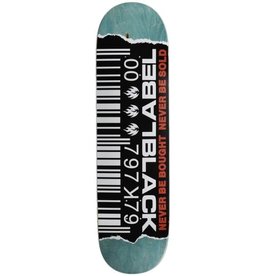 Black Label Ripped Barcode Deck (8.5")