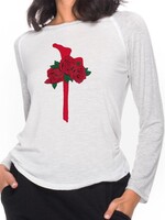 RDS 3/4 Sleeve Banger Rose Chung Shirt