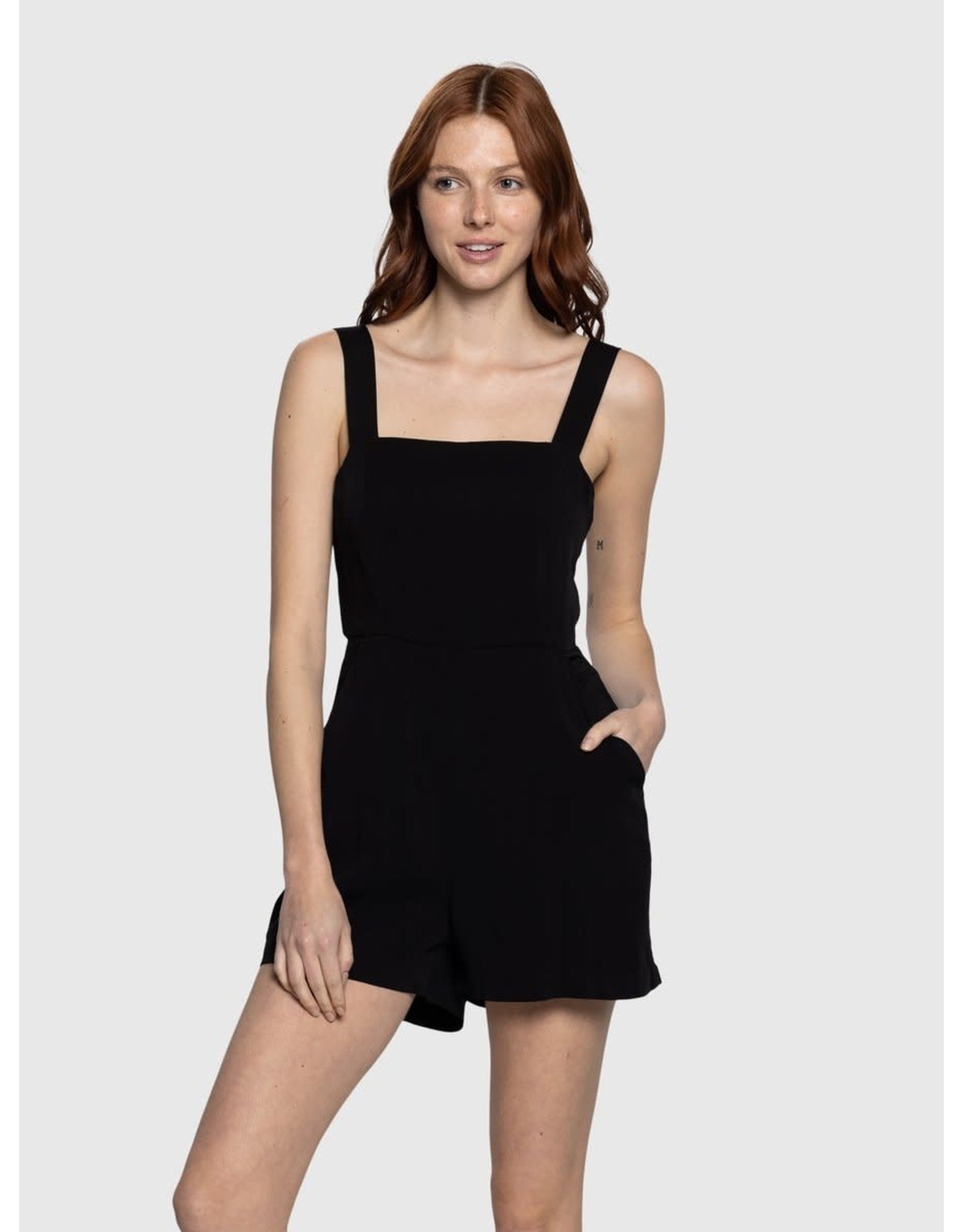 TEAMLTD Tie Back Romper