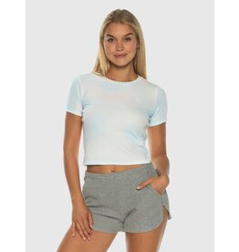 TEAMLTD Crop Waffle Tee