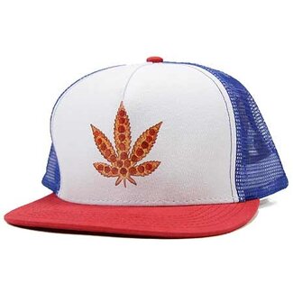 Skate Mental Snapback Pizza Leaf