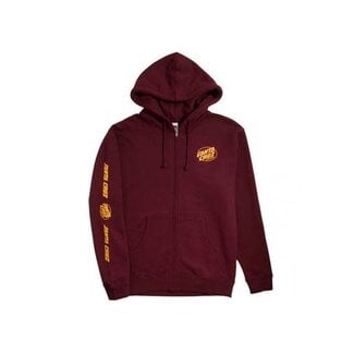 Santa Cruz Club Oval Dot Zip Up Hoodie