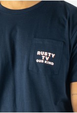 Rusty TV Short Sleeve Pocket Tee