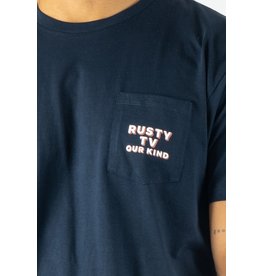 Rusty TV Short Sleeve Pocket Tee