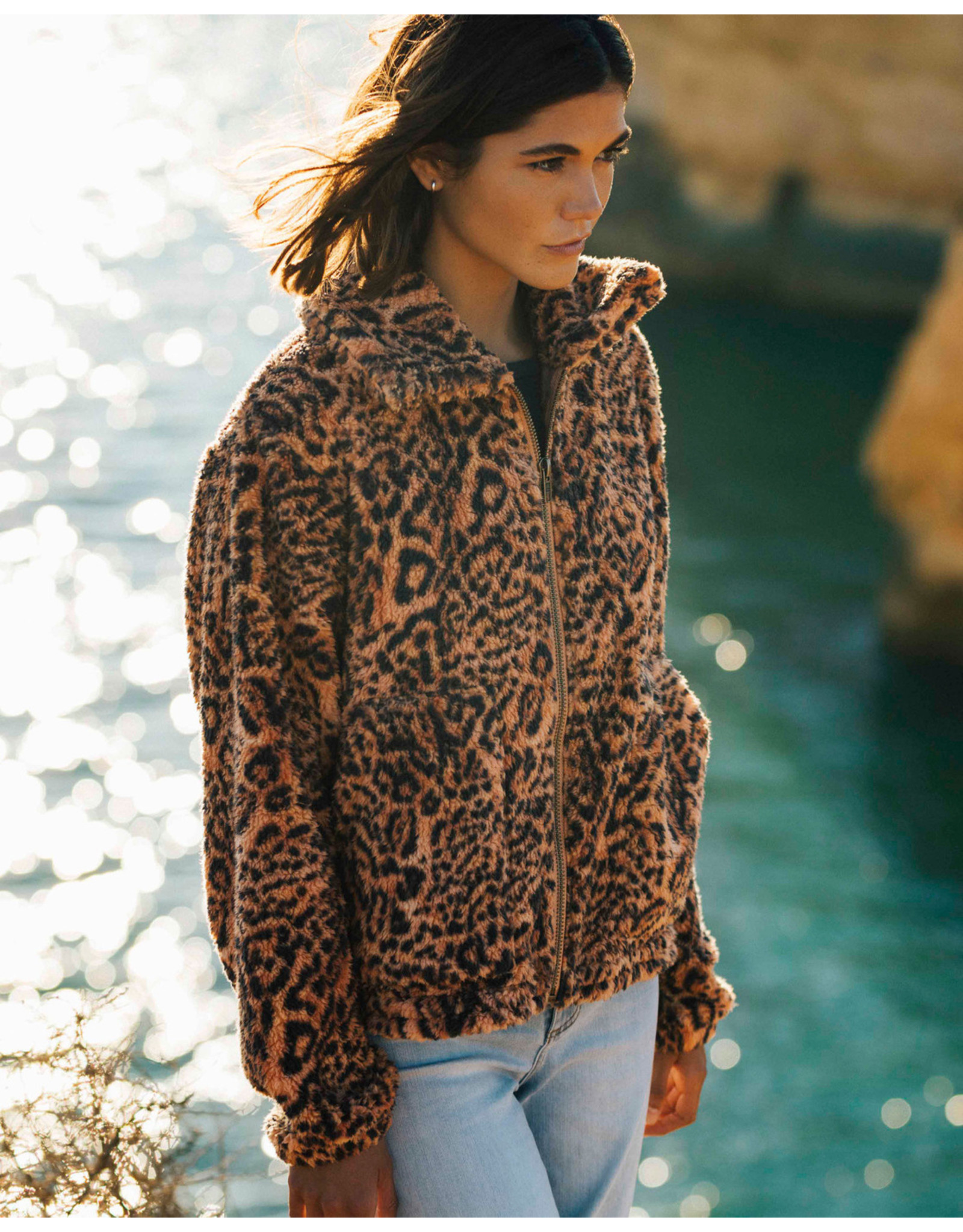Billabong Always Cozy Zip Up Sherpa
