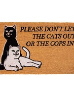 RIP N DIP Don't Let Cats Out Mat