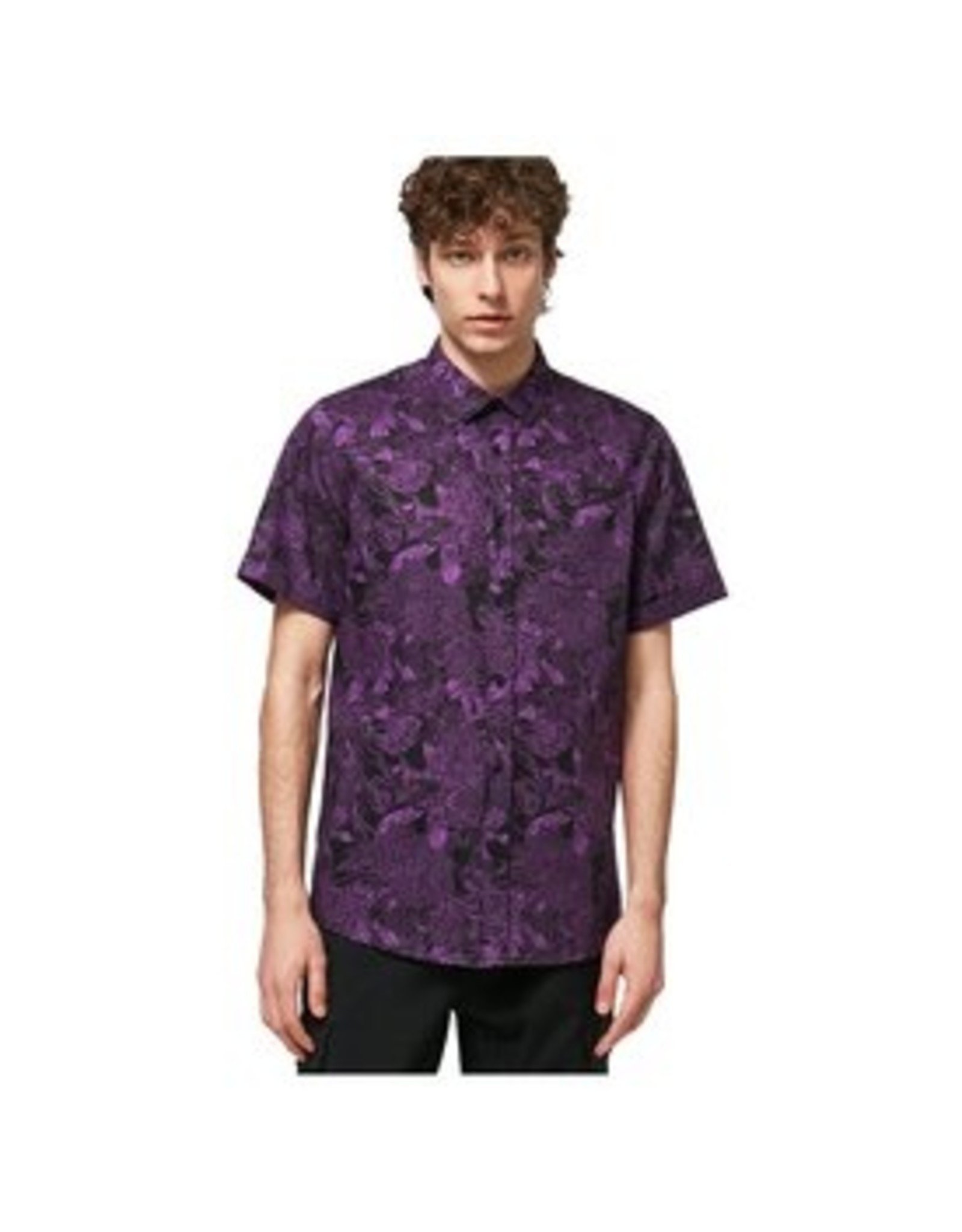 OAKLEY All Over Dark Floral Shirt