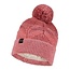 Buff Knitted Pom Pom Hat