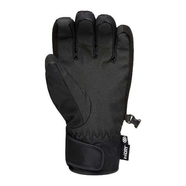 686 Ruckus Pipe Glove Black, Guantes snowboard