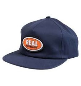 REAL Skateboards Oval Snapback Hat