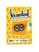 Krooked Eyes Lapel Enamel Pin