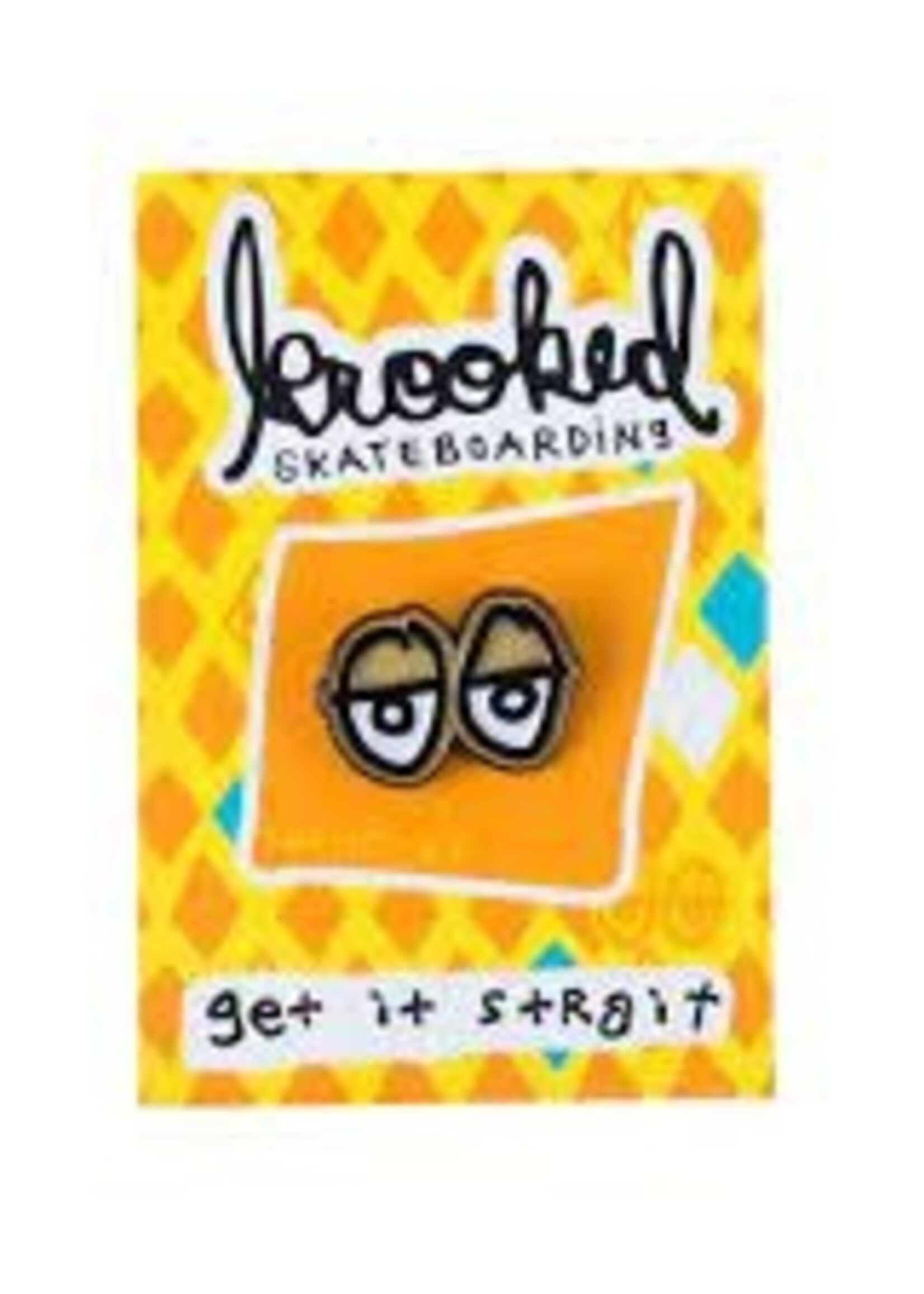 Krooked Eyes Lapel Enamel Pin